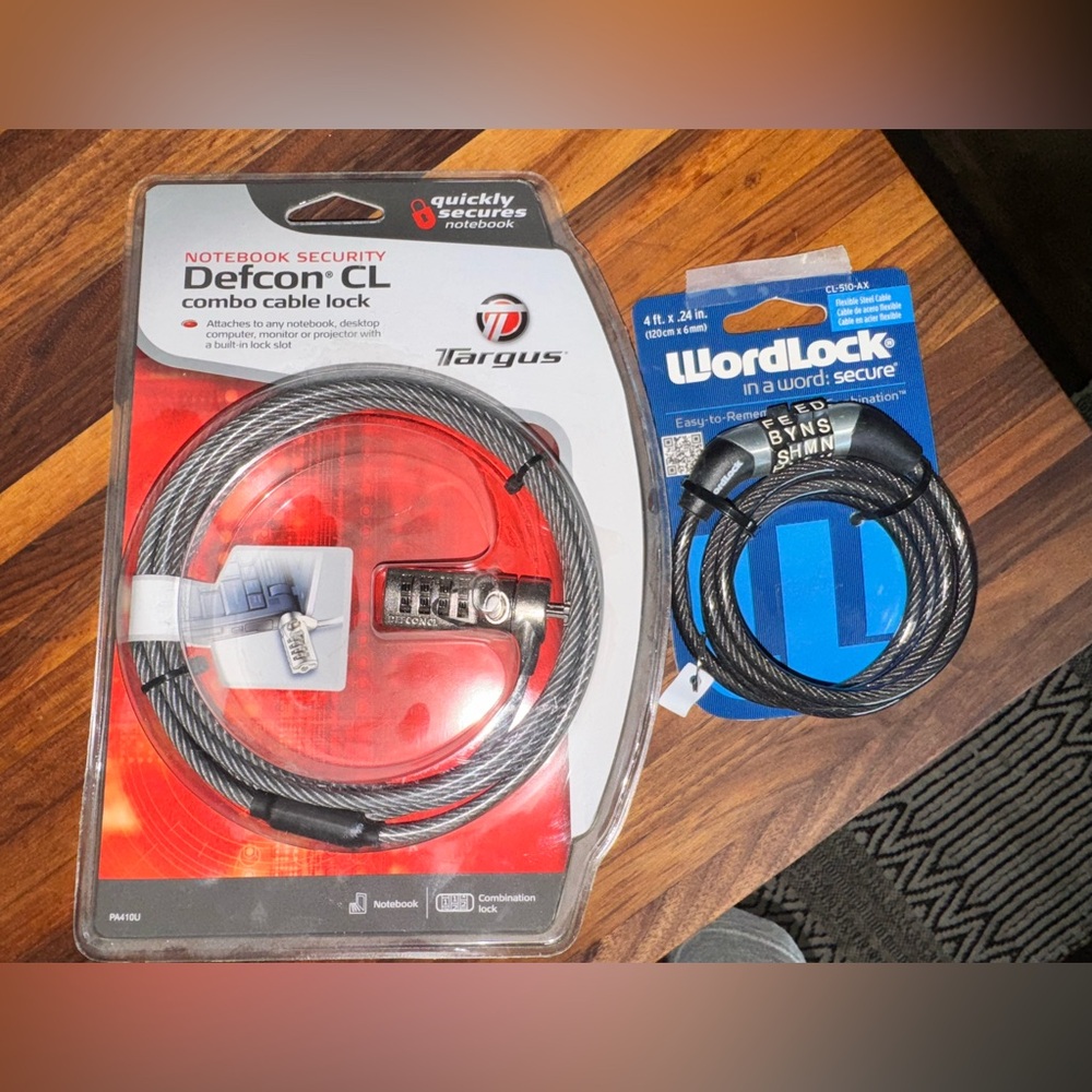 NEW LOCKS BUNDLE Defcon CL & Wordlock Secure